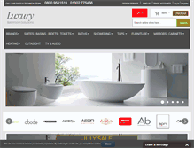 Tablet Screenshot of luxurybathroomsolutions.co.uk